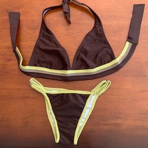 🏖Adriana Fernandez 🇧🇷 Brazilian bikini sz2 new with bag